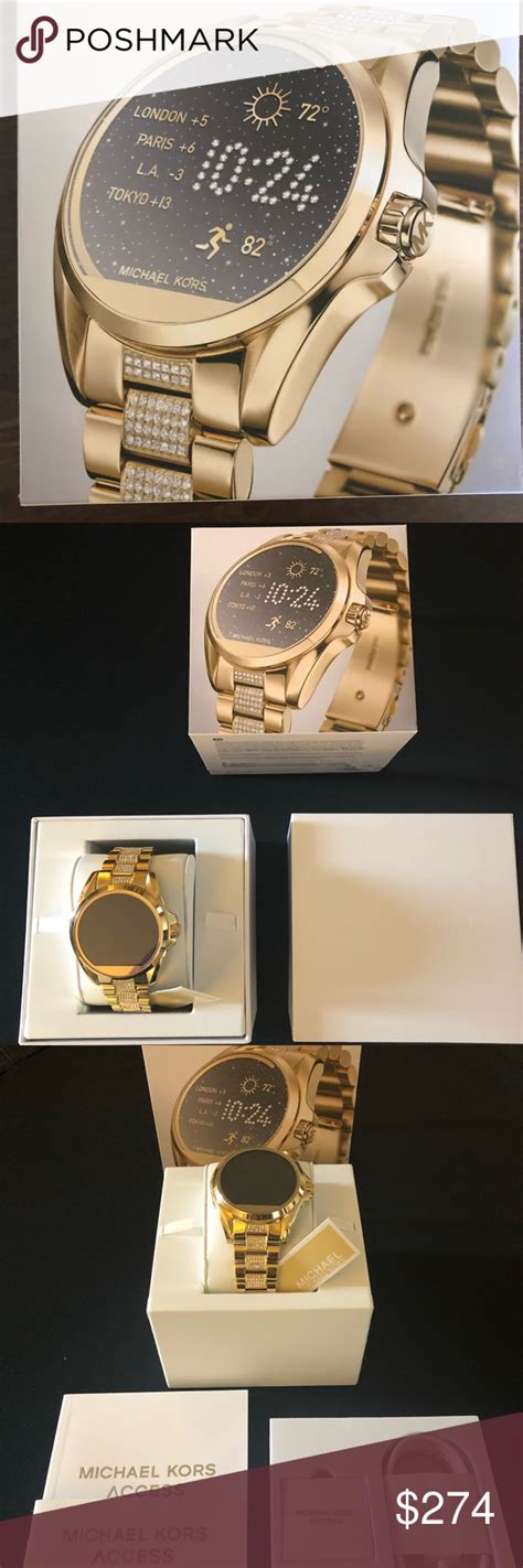 michael kors uhr mkt 5002|Bradshaw Gold.